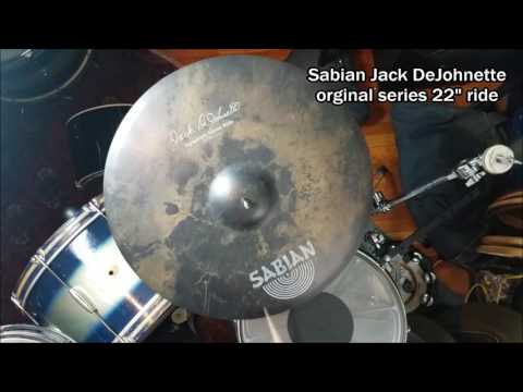 Sabian Jack DeJohnette Signature original series 22" ride
