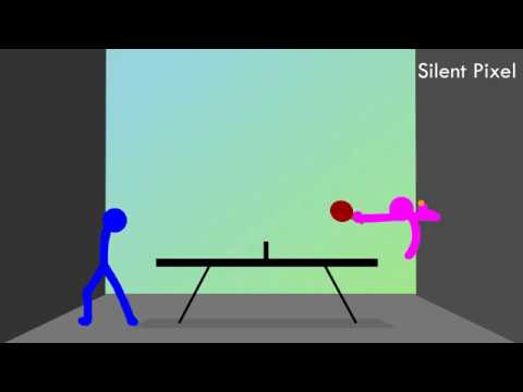 Kickdude vs punchman pingpong battle [Re-uploaded]