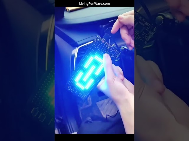 Vídeo relacionado con Demon Eye Light, Demon Eye Light Sticker, Flechoso de LED Animado dinámico, Iluminación de señal Ambiental Mejorada, se a la luz del Parabrisas Trasero para el automóvil, el vehículo, el camión