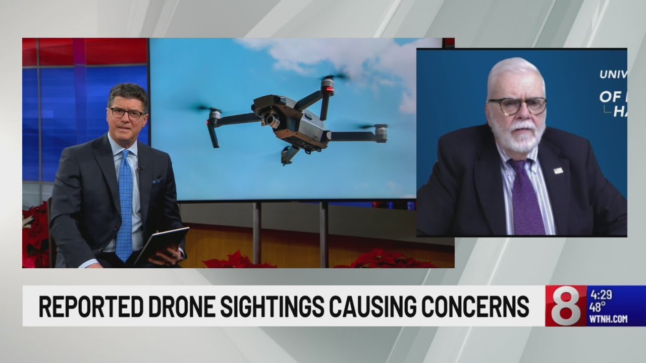 Reported drone sightings in Connecticut causing concerns
