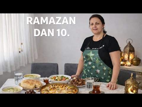 🌜RAMAZAN🌜⭐️DAN 10.⭐️ Mama sprema iftar ❤️