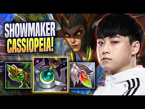 SHOWMAKER TRIES NEW CASSIOPEIA BUILD! - DK ShowMaker Plays Cassiopeia MID vs Brand! | Season 2023