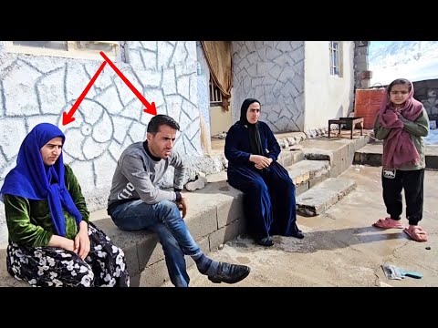 ❄️🏡 Snowy Night and Endless Efforts | Majid and Mahtab Face the Snow and the House Challenge