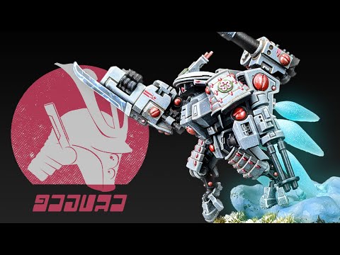 I made the ULTIMATE Custom Warhammer Tau 40k Crisis Battlesuit...