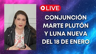 EN VIVO: CONJUNCIÓN MARTE PLUTÓN Y LUNA NUEVA DEL 18 DE ENERO