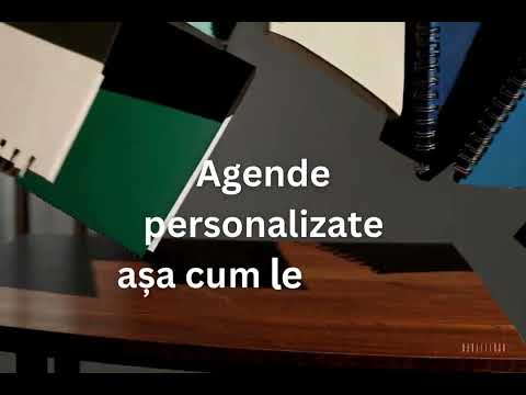 Agende personalizate asa cum le visezi - produse in Romania!