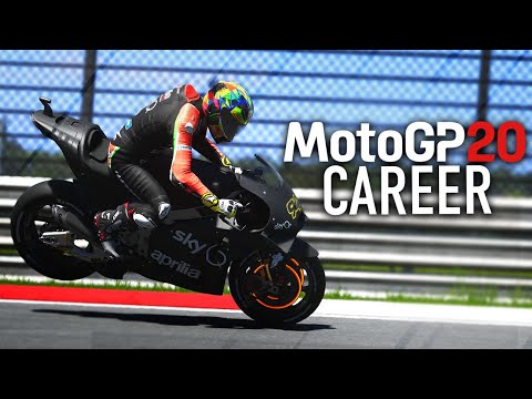 WE JOINED APRILIA! WINTER TEST! | MotoGP 20 Career Mode Gameplay Part 21 (MotoGP 2020 Game PS4/PC)