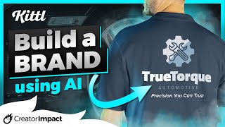 How to Build a PERSONAL BRAND with AI for your Business - with Kittl!