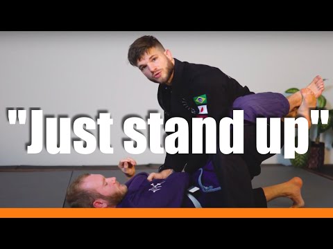 Standing up guard pass
