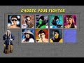 Mortal Kombat Komplete Mortal Kombat 1 SHANG TSUNG Gameplay Playthrough