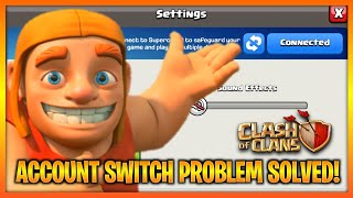 Coc Account Switch Problem How to fix/Solved?🤔 | Coc Google Play Account Switch problem | New Update