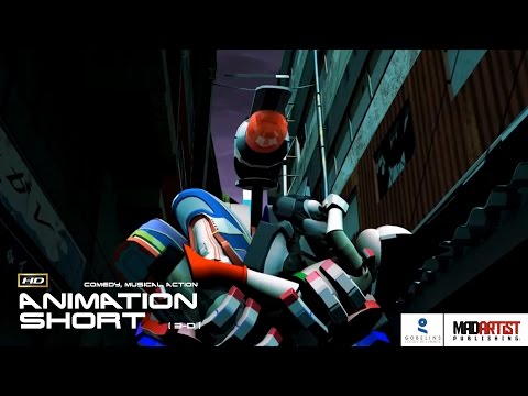 CGI 3D Animated Short Film "PLUGGIN" Awesome Break Dance Animation by GOBELINS