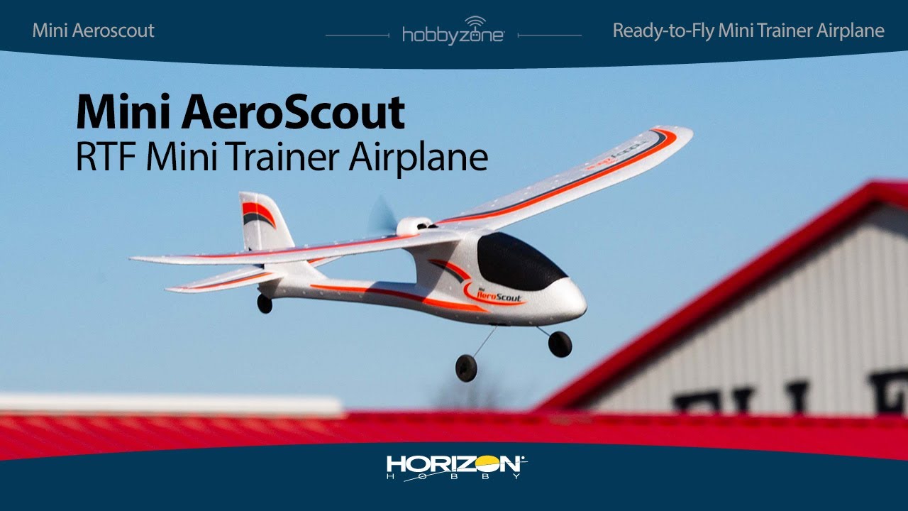 Hobbyzone Flugzeug Mini Aeroscout RTF