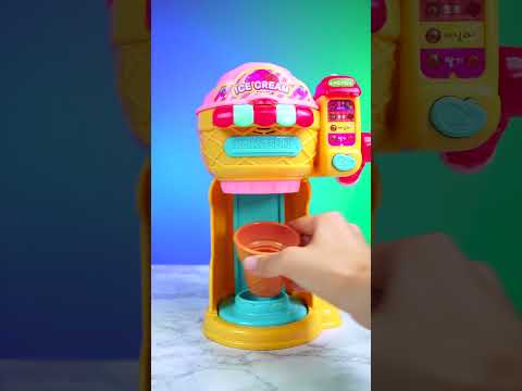 Satisfying With Unboxing & Review Miniature Ice Cream Machine Kitchen Video l ASMR Videos