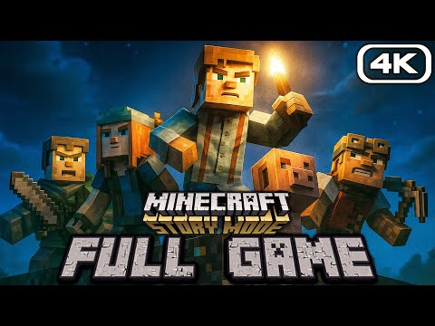 MINECRAFT STORY MODE Gameplay Walkthrough FULL GAME (4K 60FPS) No Commentary