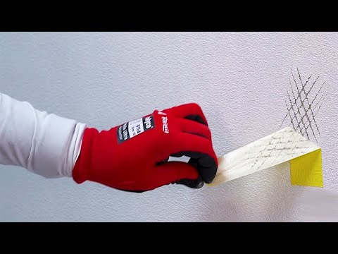 Untergrund Prüfung Tragfähigkeit mit Gitterschnittprobe