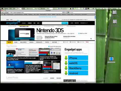 Inertial Scrolling demo