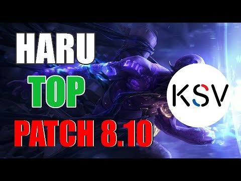 KSV Haru Play Ryze Top Patch 8.10