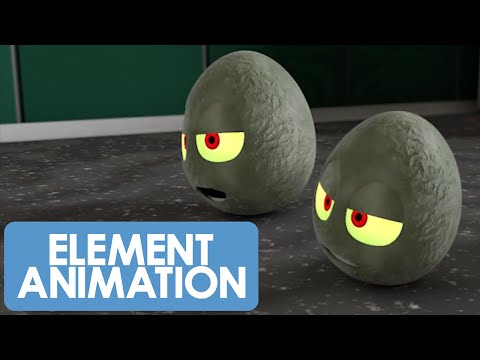 Element Animation - The Crack! - ZOMBIE EGGS!