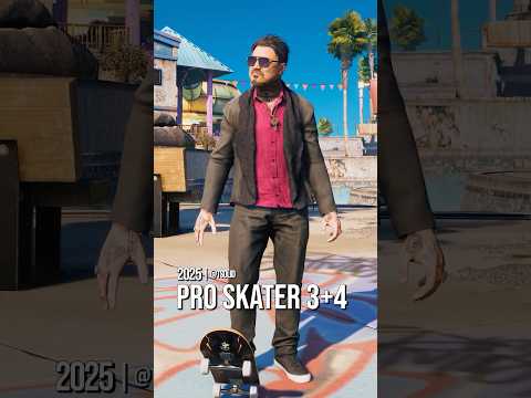 Bam Margera THPS 3 to THPS 3+4 (2001-2025) Evolution - Tony Hawk's Pro Skater