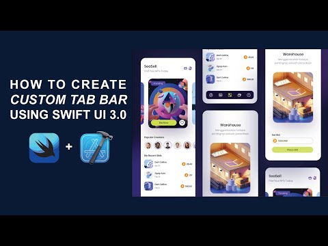 How to create custom tab bar using SwiftUI