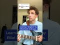 Learning: “Angeles” by Elliot Smith in 60 seconds