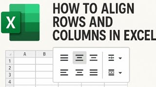 How to Align Rows and Columns in Excel | Aligning Rows and Columns in Excel Made Easy