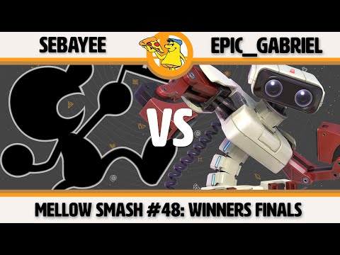 Mellow Mushroom SSBU #48 - Sebayee (G&W) vs Epic_Gabriel (ROB) Smash Ultimate Winners Finals