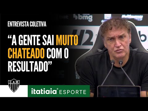 VEJA A ENTREVISTA COLETIVA DO TÉCNICO CUCA APÓS A DERROTA DO ATLÉTICO PARA O GRÊMIO
