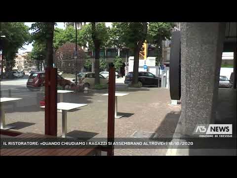 IL RISTORATORE: «QUANDO CHIUDIAMO I RAGAZZI SI ASSEMBRANO ALTROVE» | 18/10/2020