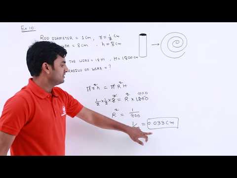 Conversion of Solid from One Shape to Another Problem 3
