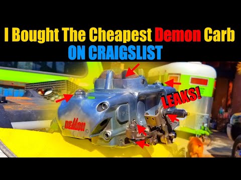 Demon Carb- Reviving An Old(NOT HOLLEY) 625CFM Road Demon Carb | Carb LS | NW Ep. 58