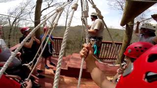 preview picture of video 'Mammoth Cave Adventures Zipline in Cave City, Kentucky'
