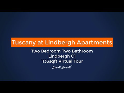 Atlanta Georgia Apartments Tuscany at Lindbergh Lindbergh C1 1133sqft Virtual Tour