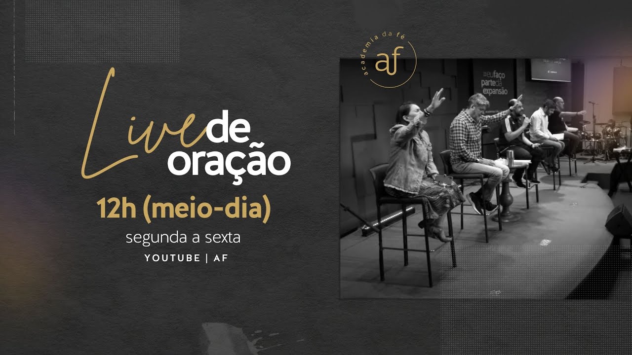 Live de Oração • 04 Jun