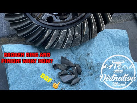 Toyota Broken Ring and Pinion! Damage Report and Fix on 8 Inch Toyota Differentials.
