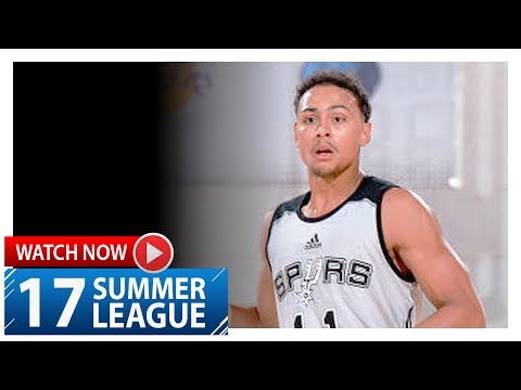 Bryn Forbes Full Highlights vs Pelicans (2017.07.13) Summer League - 29 Pts, 5 Ast