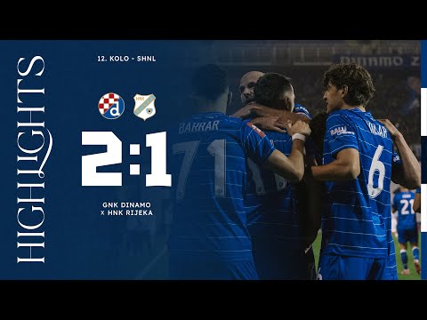 HIGHLIGHTS | DINAMO – RIJEKA 2:1 | Tri boda u derbiju na Maksimiru