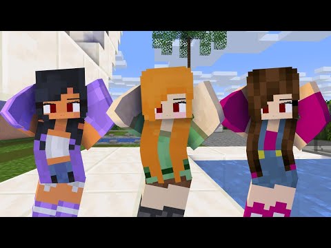MONSTER SCHOOL : CHICKEN WING MEME APHMAU, JULIA, ALEX - MINECRAFT ANIMATION
