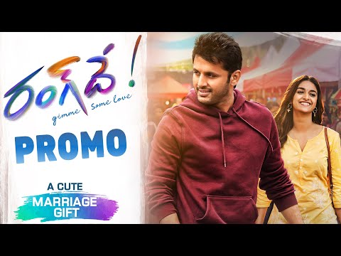 Nithiin's RangDe Movie Teaser Dubbing Promo | Nithiin, Keerthy Suresh | VenkyAtluri | #RangDeTeaser