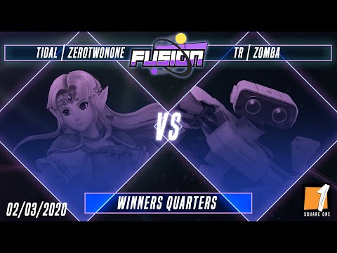 Fusion #9 - Tidal | ZeroTwoNone (Zelda) Vs. TR | Zomba (ROB) - Winners Quarters - Smash Ultimate