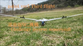 Pata4 ver5 Third flight : Challenge in reverse loop and Kite's raid