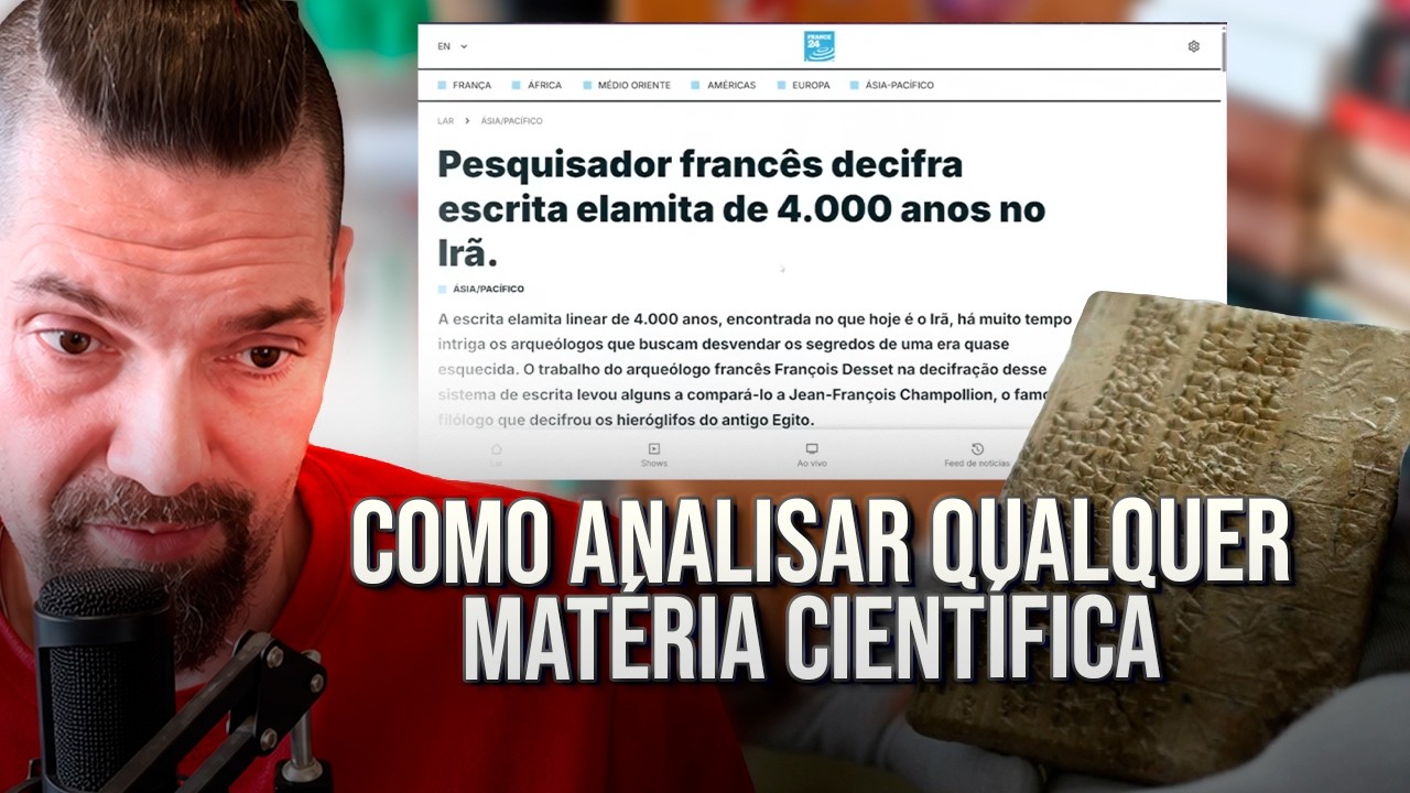 COMO FAZER uma PESQUISA HISTÓRICA a partir de UMA REPORTAGEM da INTERNET (Mesopocast Surpresa)