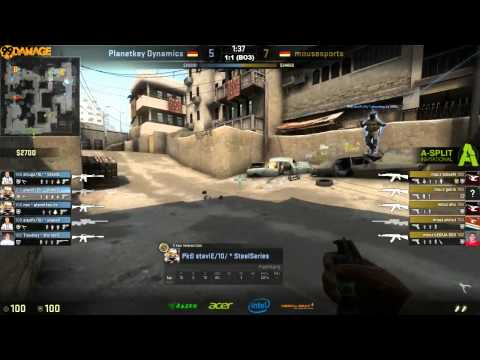 mousesports vs. Planetkey | Gruppe A, Acer A-Split | (de_dust2) Map 3