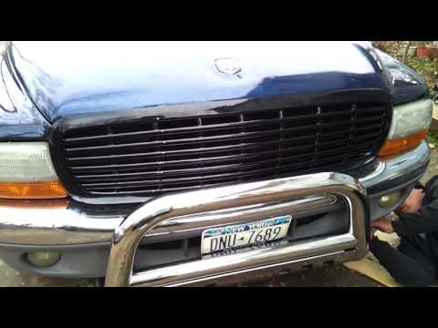 Dodge Dakota Quad Cab SLT 3.9 LT 2001- new bull bar & GRILL GRILLE BLacK