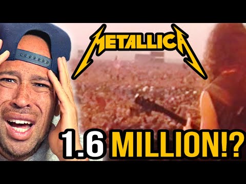 Rapper FIRST time SEEING - Metallica - Enter Sandman Live Moscow 1991! What is this!?