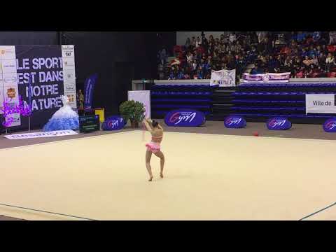 Lena Fabregues - Nat C 12/13 ans - France Besançon 2018