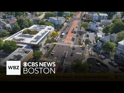 Boston and MBTA unveil new traffic plan for Blue Hill Avenue