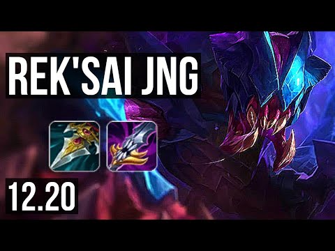 REK'SAI vs GRAGAS (JNG) | 4/0/7, 71% winrate | KR Master | 12.20