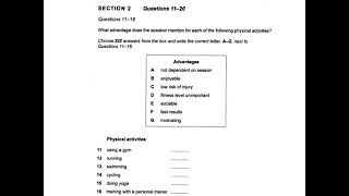 CAMBRIDGE 13 IELTS LISTENING TEST 3 Section 2